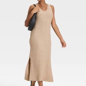 Universal‎ Thread Women's Ribbed Maxi Sweater Dress